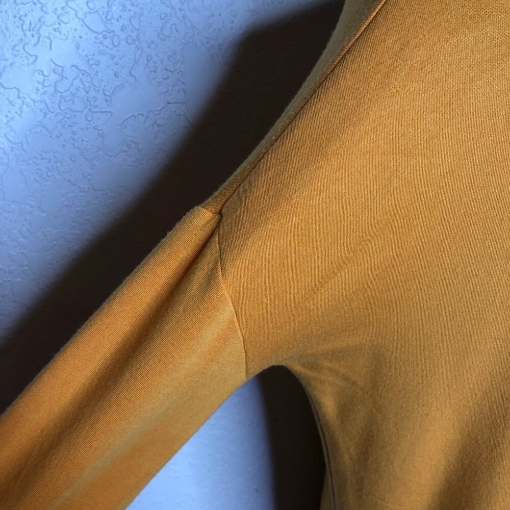 Athleta orange long sleeve knit pullover top size Extra Small XS - Picture 12 of 15